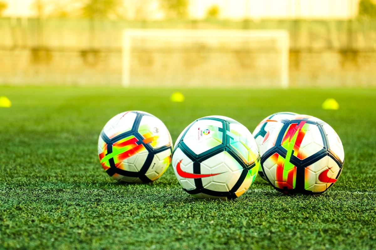 Voetballer in clubtenue van Tretton Sports